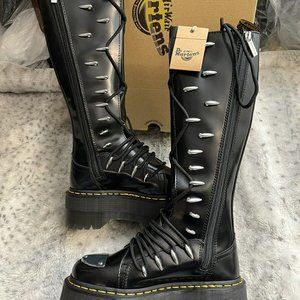 DR. MARTENS 1B60 MAX LTT Knee High Platform Boot MSRP$350 The MOST BELOVED BOOT